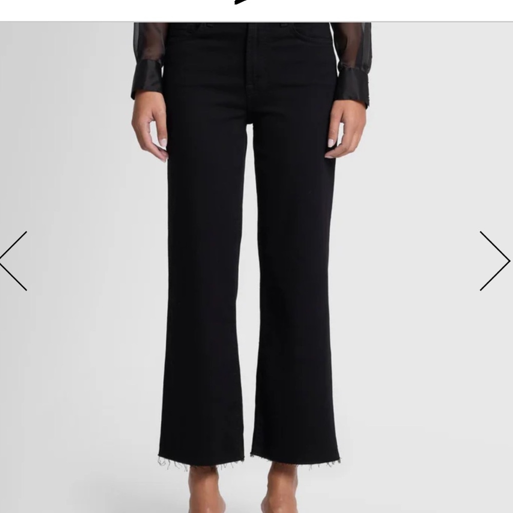 7 for all mankind black jeans - Picture 7 of 12